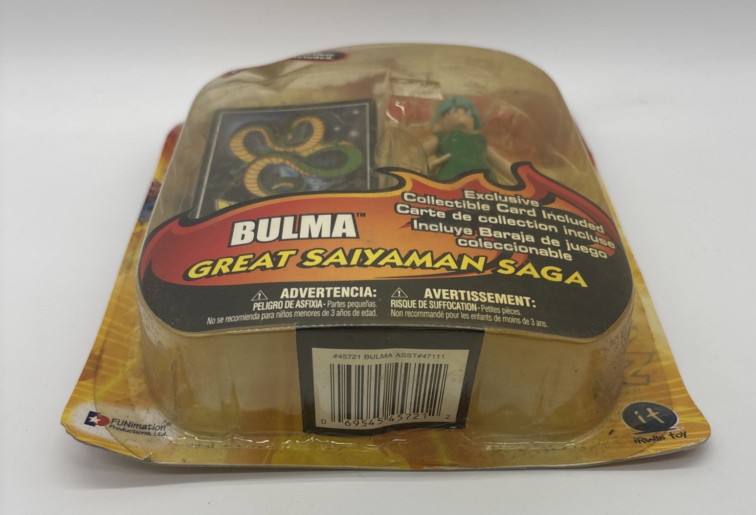 Dragon Ball Z Maijin Buu Saga Bulma 5″ Action Figure 2002 Irwin Toy New