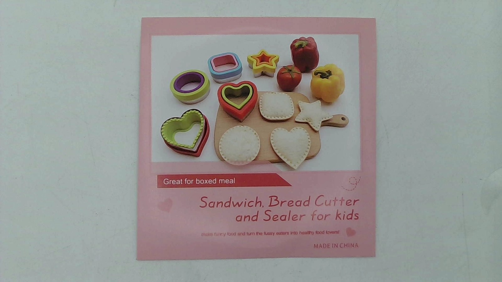 Multi Color Sandwich, Bread Cutter And Sealer For Kids