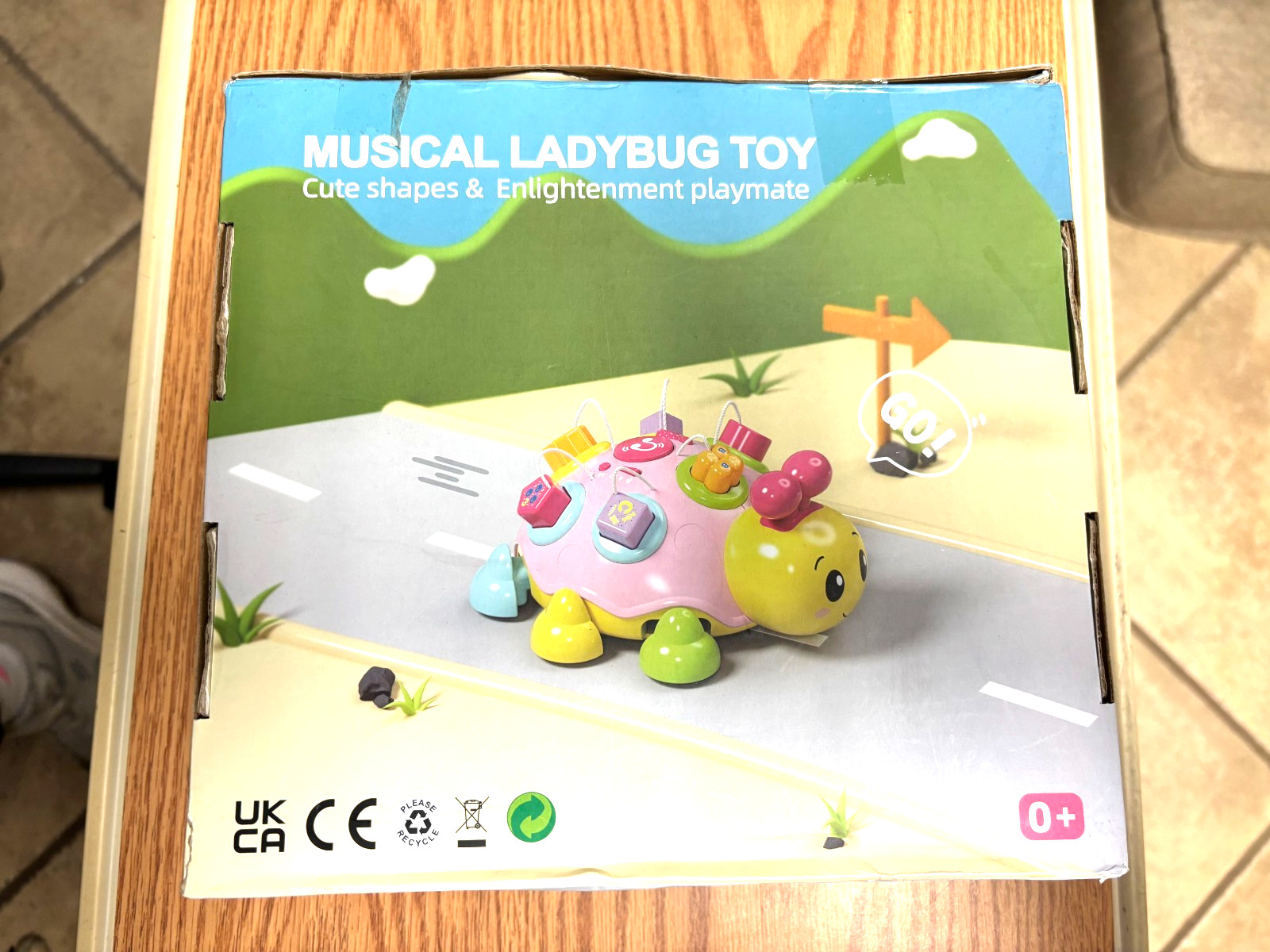 Baby Musical Ladybug Crawling Toys,Baby Toy 6-12 Months with Light-up Music, …