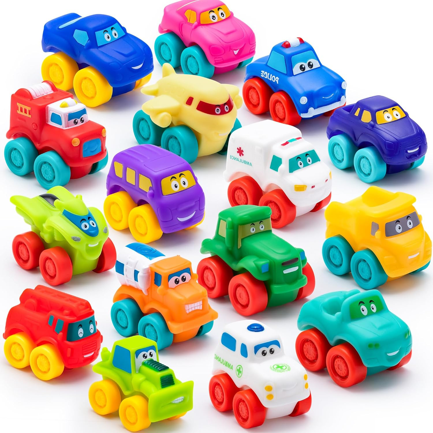 12Pcs Baby Bath Books & Cartoon Soft Car Toys Water Play Gift for Kids Toddlers!