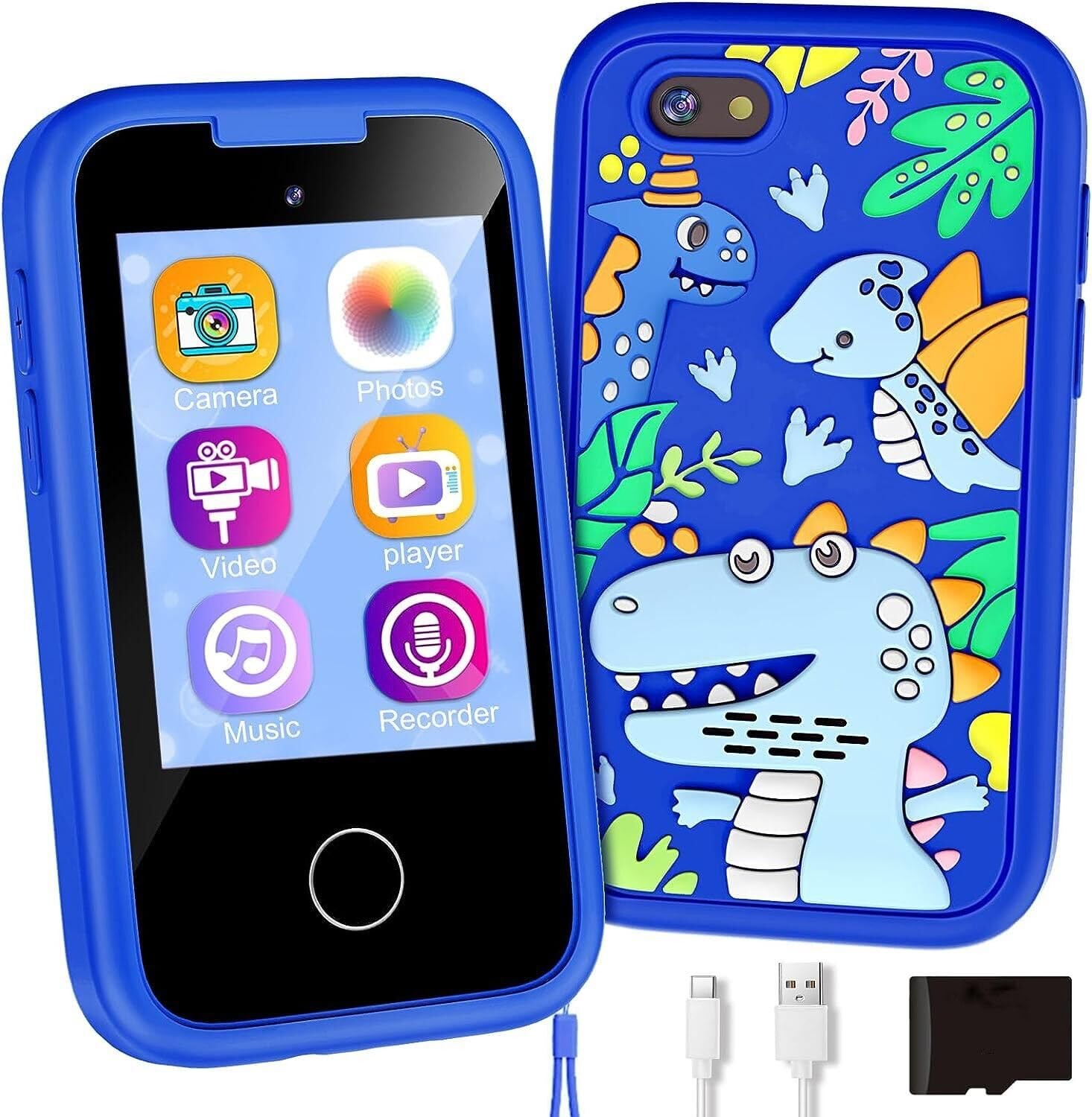 Kids Phone for Boys, Toddler Smart Phone for Girls 3 4 5 6 7 8 Years Old, Bir…