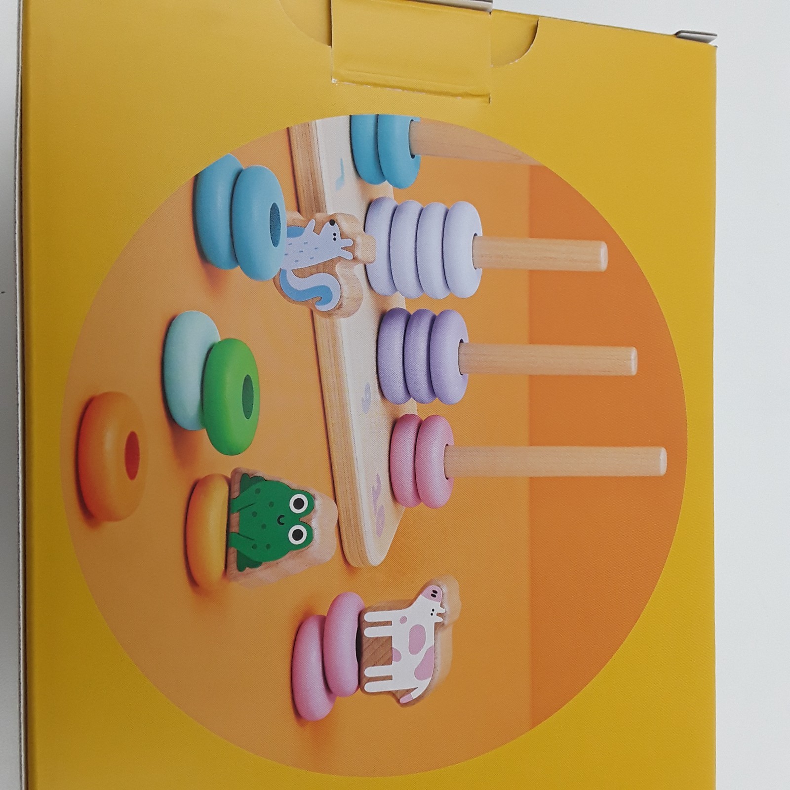 Gigglescape Stack & Sort Toy 66pcs Letters Numbers Colors Fine Motor Animals
