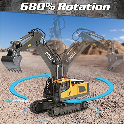 Toys for Boys 8-12 Kids Best Gift Ideas for Age 3 4 5 Remote Control Excavator