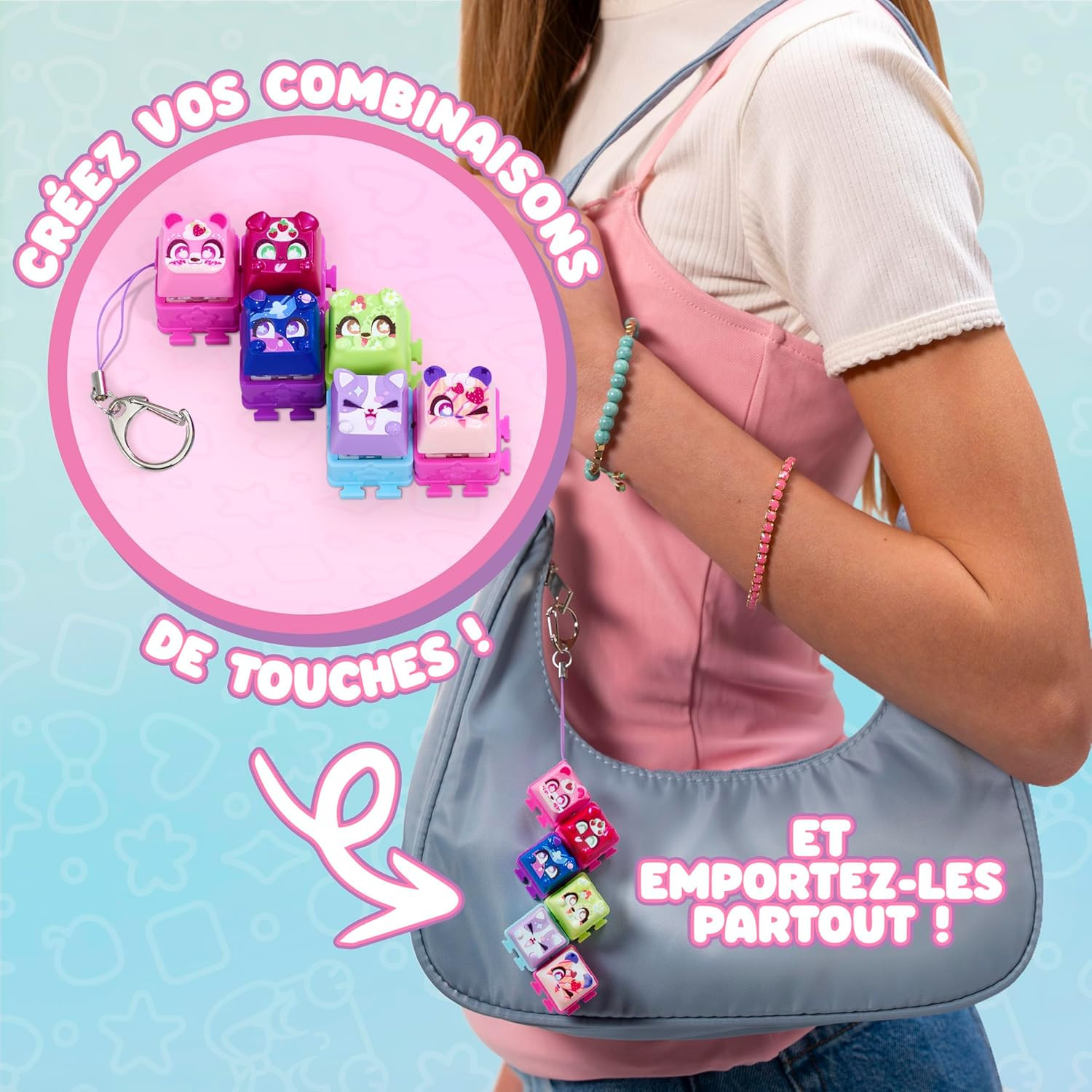 Multipack | Includes 5 Clickable Keyboard Collectibles! | 70 Characters to Find,