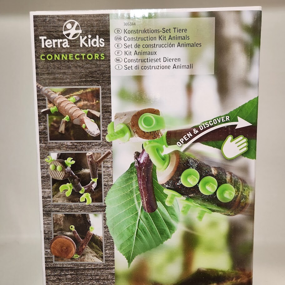 HABA Terra Kids Connectors Backyard Nature Craft Kit STEM ENGINEERING Christmas