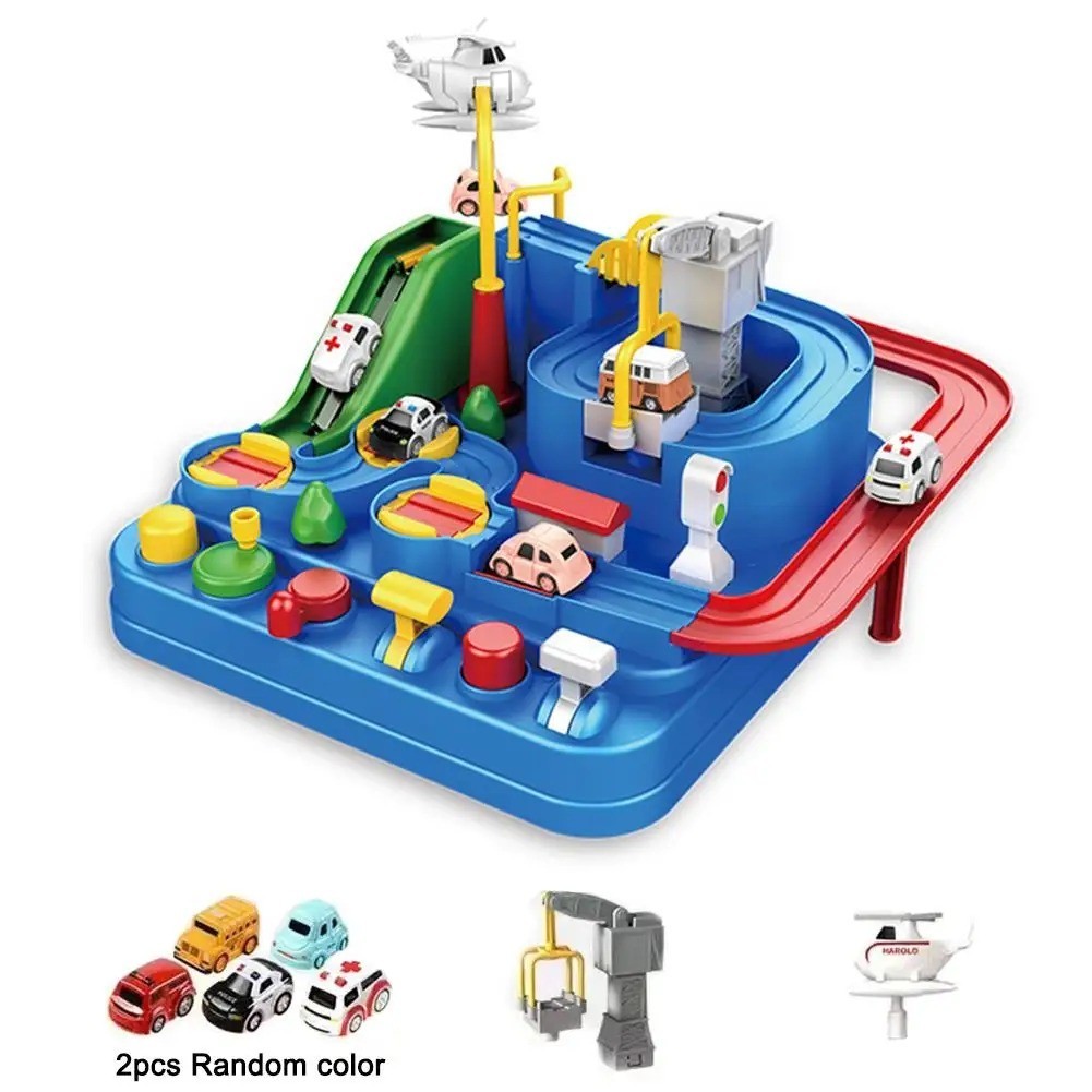 Race Track Car Toys for Kids 3 4 5 6 Years Old – City Adventures Set for Boys ..
