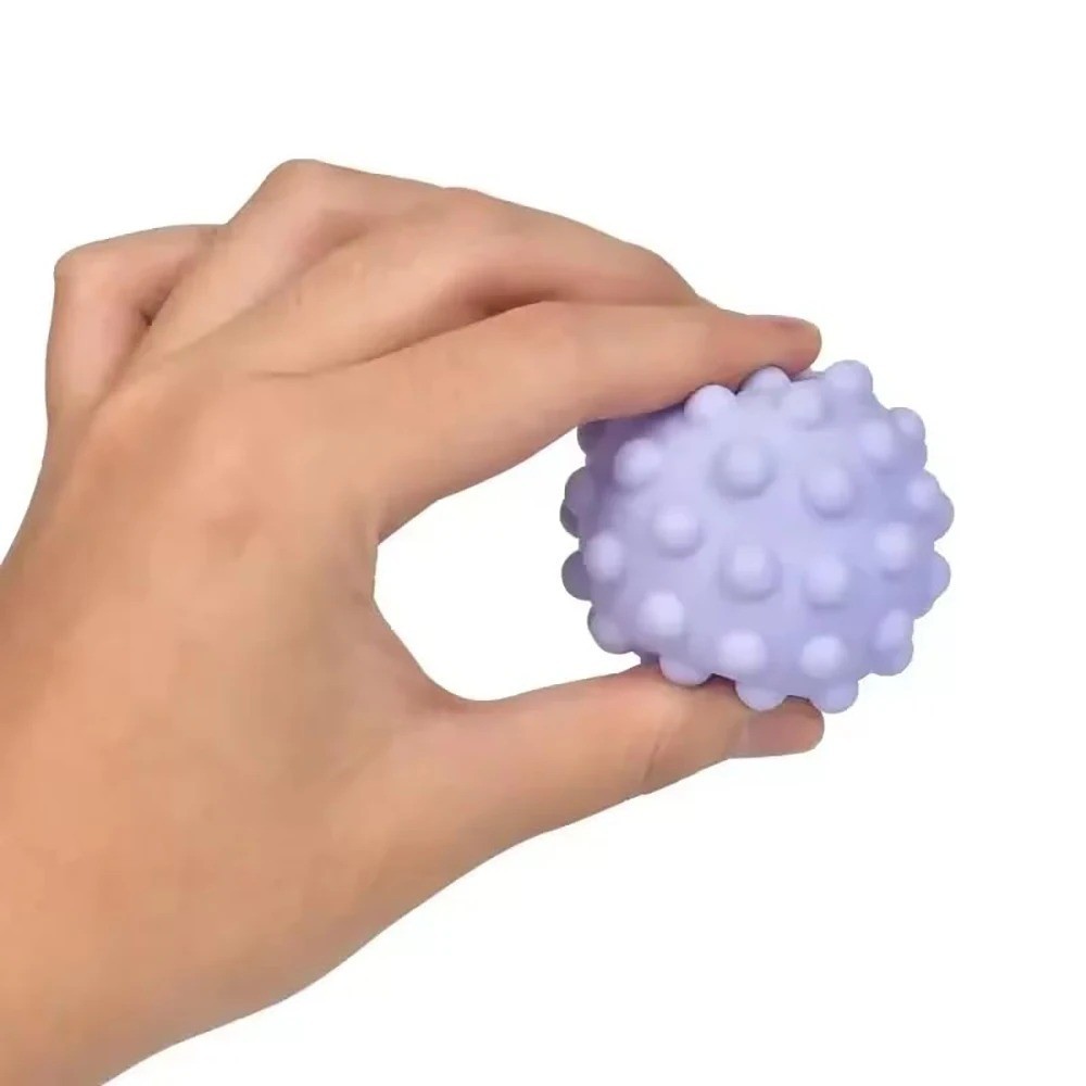 6Pcs Textured Multi Ball Set Develop Tactile Senses Toy Baby Touch Hand Ball Toy
