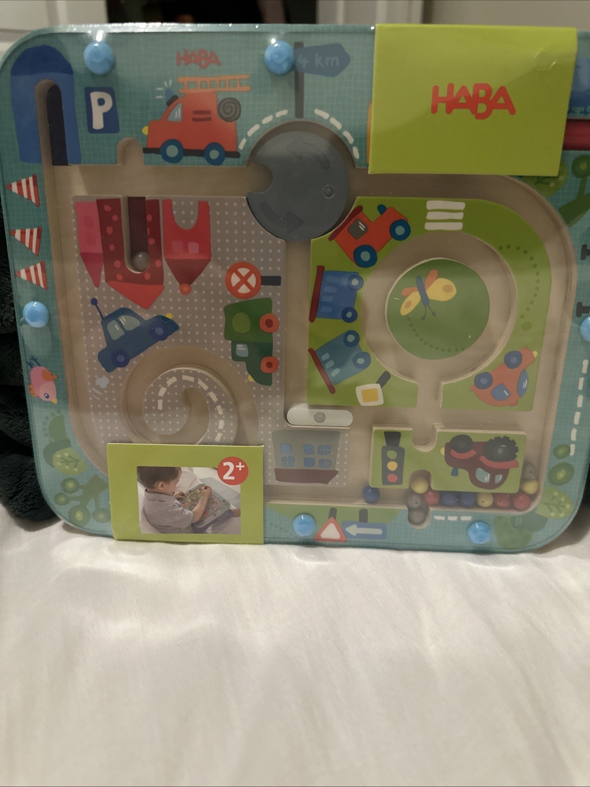 Maze Magnetic Puzzle Game HABA Town- Learning & Education Toys for Preschoolers