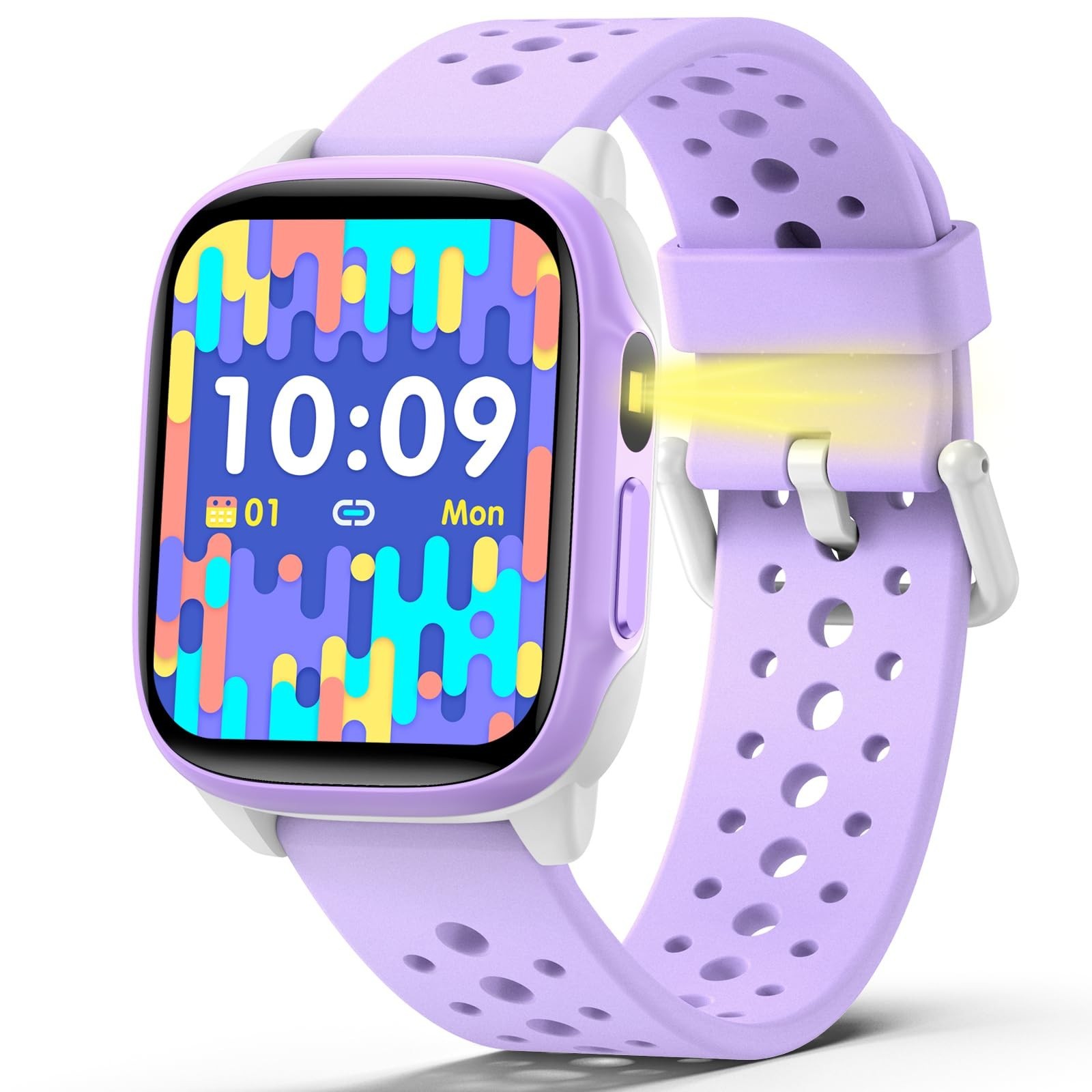 Kids Watch with 140 Sports Modes, 1.5″ Kids Fitness Tracker, Girls Smart Watc…