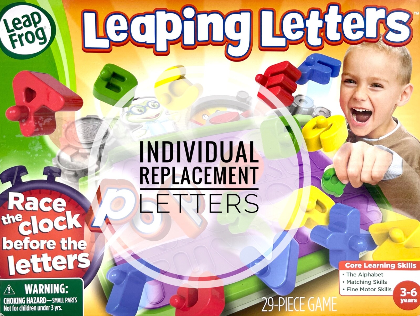 Leap Frog Leaping Letters Game Individual Replacement Letters You Pick
