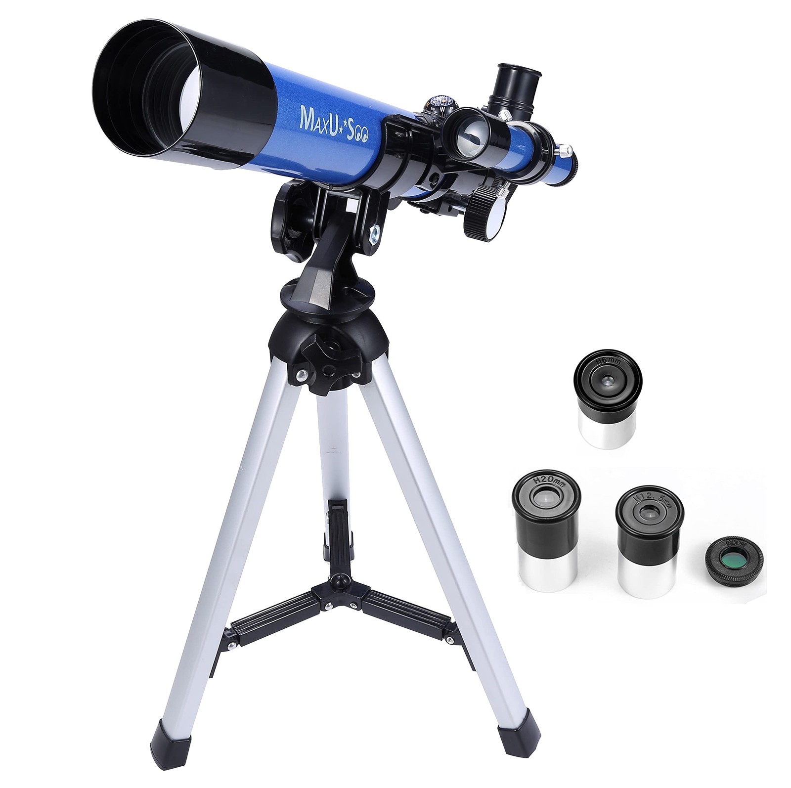 Maxusee Kids Telescope 400X40mm With Tripod & Finder Scope, Portable