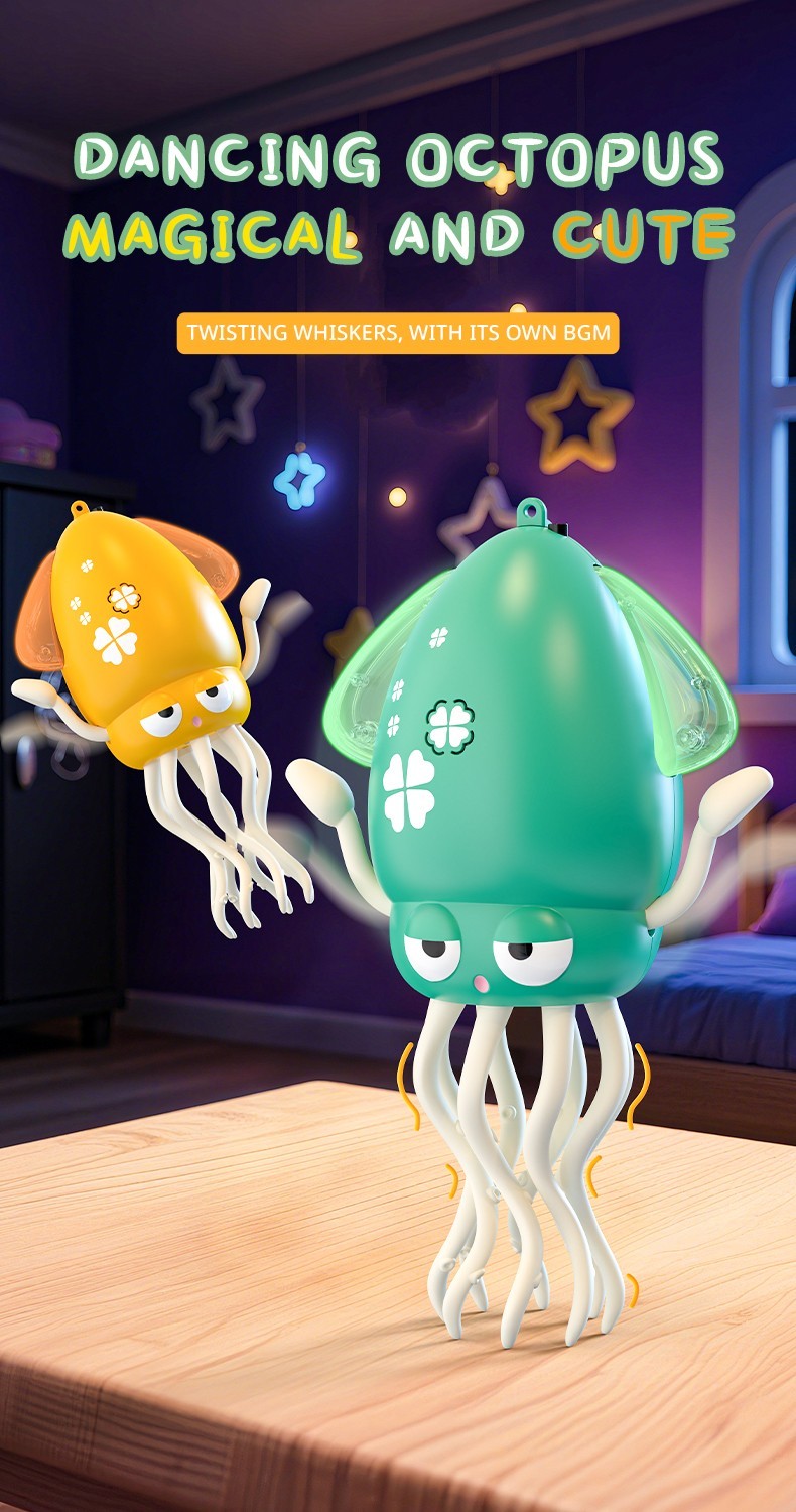 Electric Dancing Octopus Toy