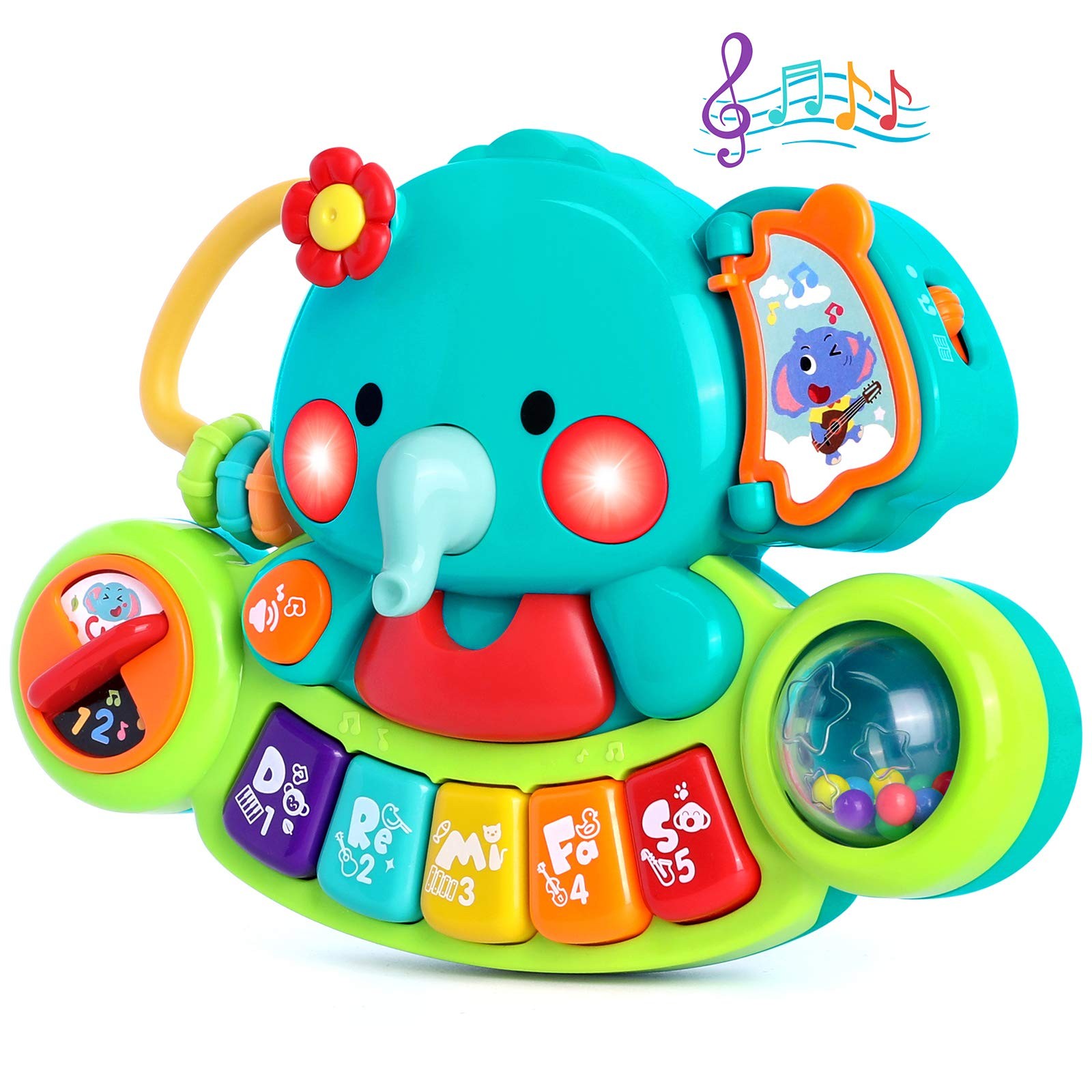 Baby Piano Toy 6 to 12 Months Light Up Music Baby Toys for 6 9 12 18 Months E…