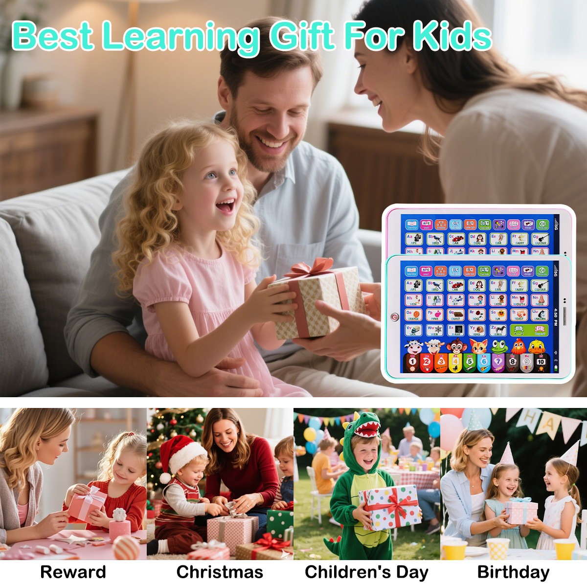 Educational Learning Toys for Kids Toddlers Childs 1 2 3 4 Years Old Boys Girls