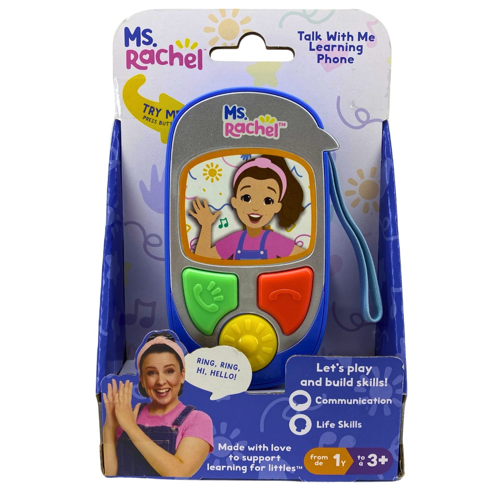 Ms. Rachel Talk With Me Learning Phone Interactive Educational Toy for Littles