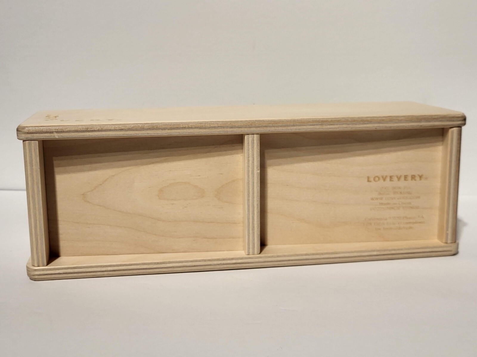 Wooden Sliding Top Box LOVEVERY 4 Balls Included 11-12 Months The Thinker Play