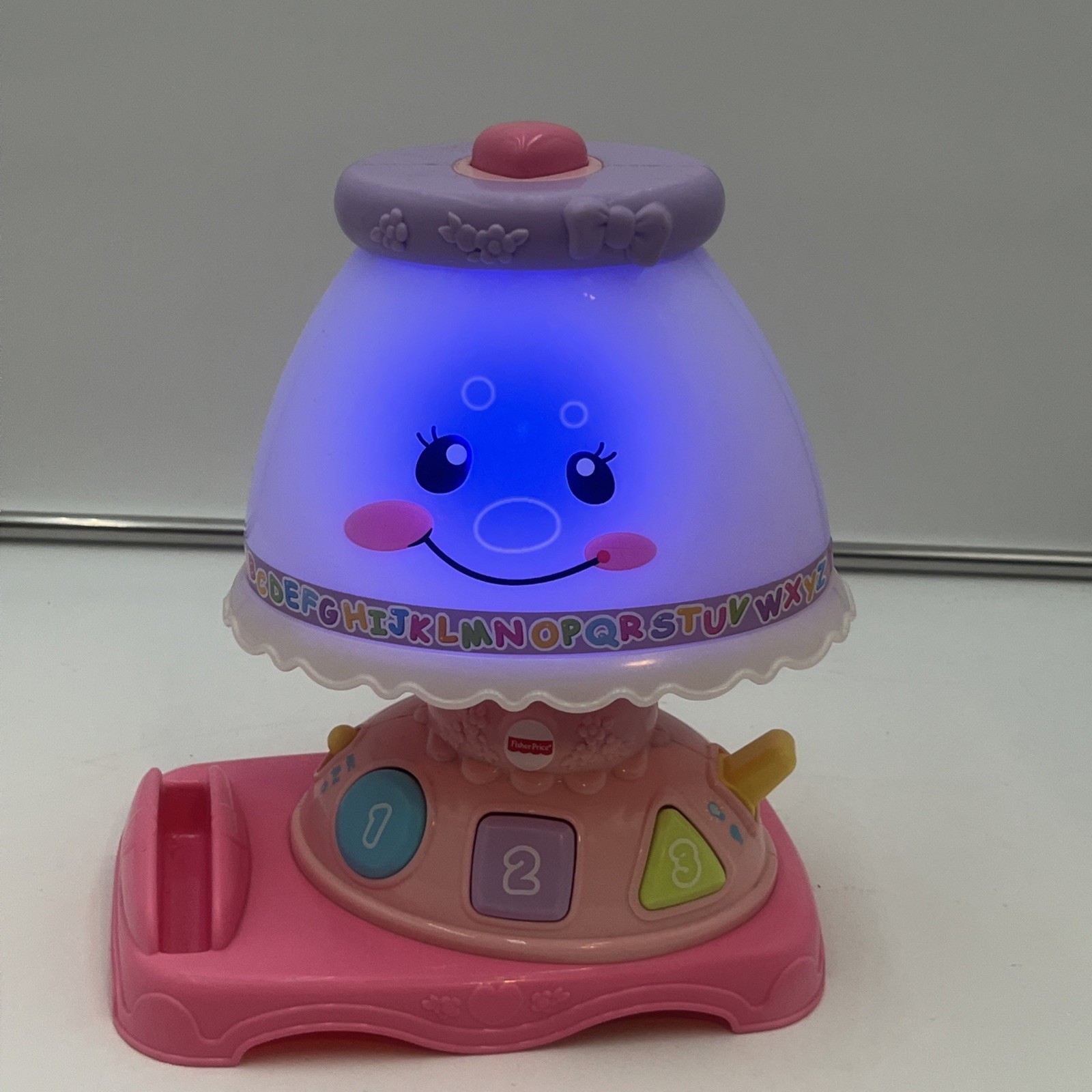 Fisher Price Laugh & Learn My Pretty Learning Lamp 2013 Works 6-36 Mos Toy Works