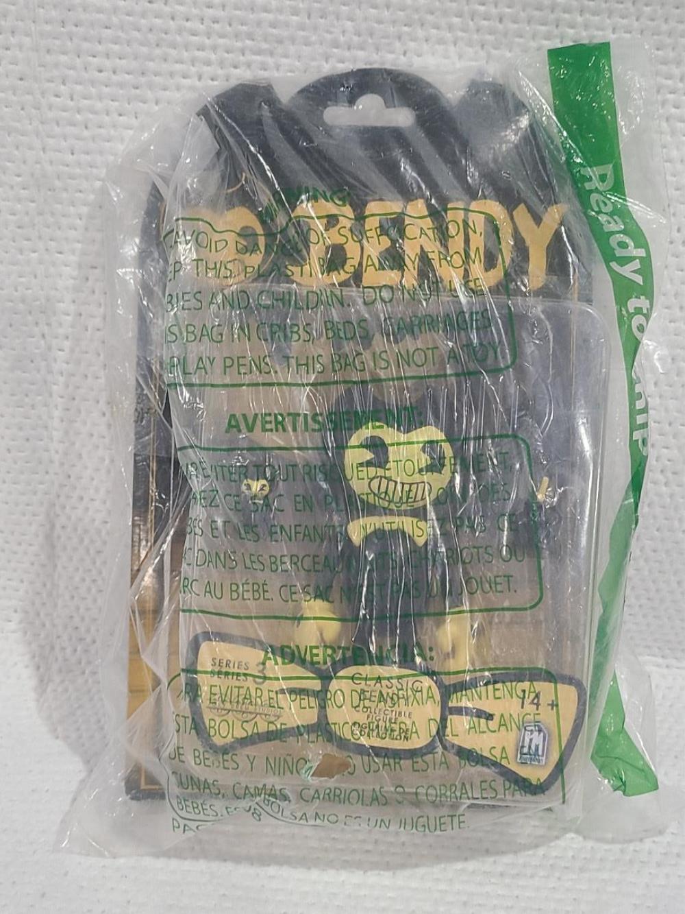 Bendy & The Ink Machine Yellow Bendy Action Figure Series 3 Classic New Open Box