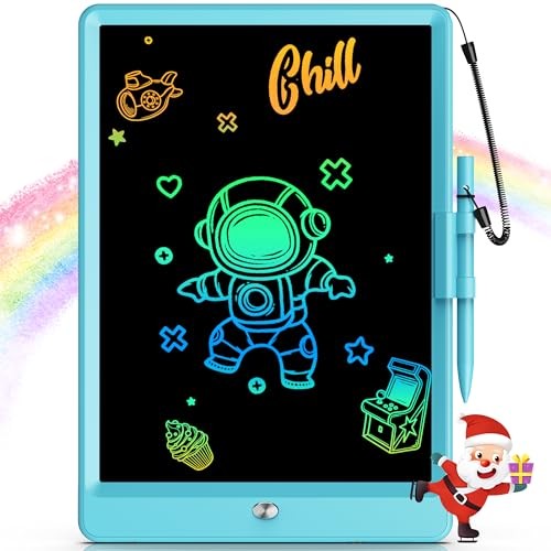 Toys for 3-6 Years Old Girls Boys, LCD Writing Tablet 10 Inch 10 inch Blue