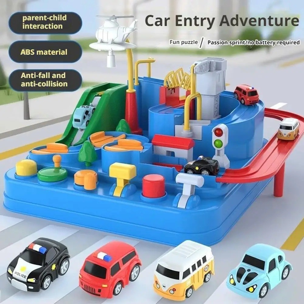 Race Track Car Toys for Kids 3 4 5 6 Years Old – City Adventures Set for Boys ..