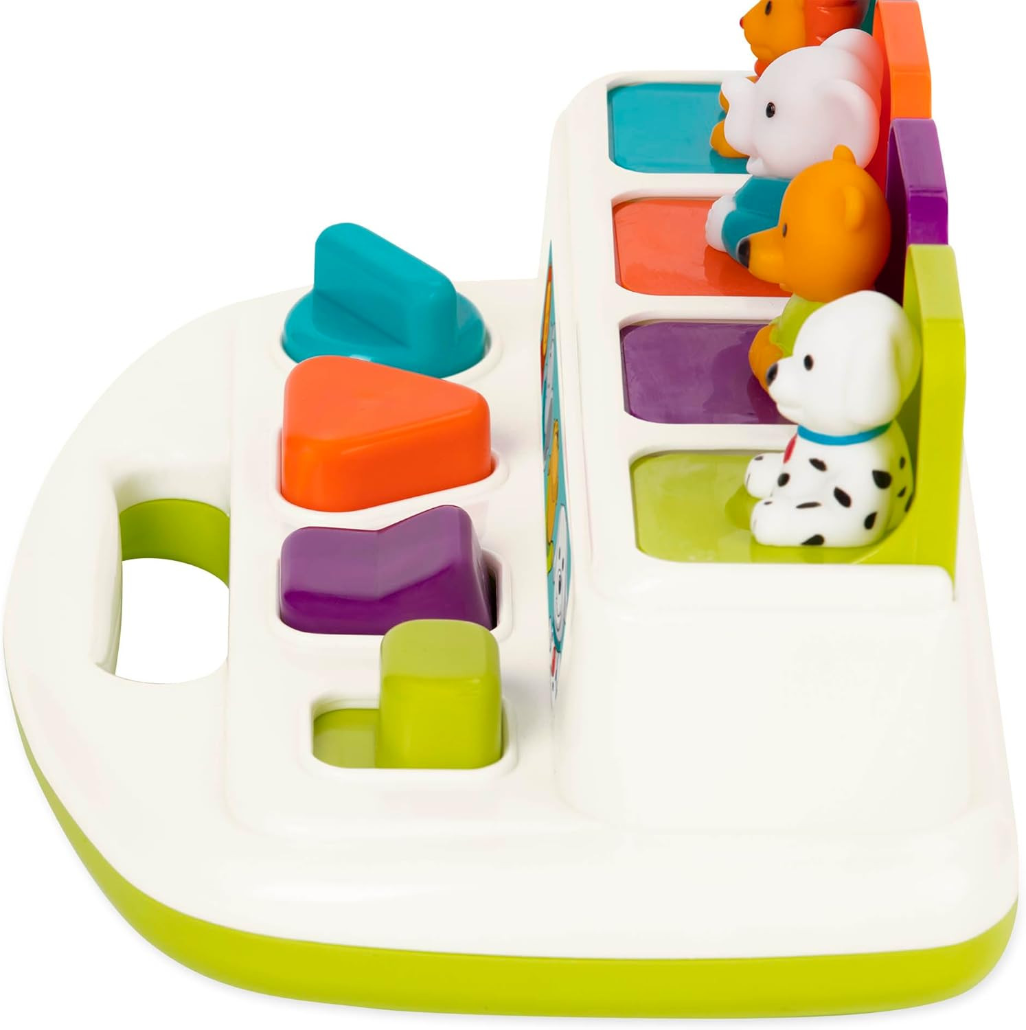 Pop-Up Pals Cause-and-Effect Developmental Toy Color Sorting Buttons 18+ Months