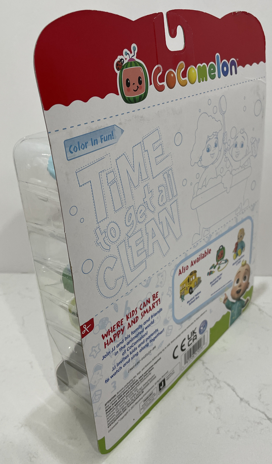 CoComelon Bath Squirter Toys, 6 Pieces – Toddlers & Kids – Ages 18 Months+