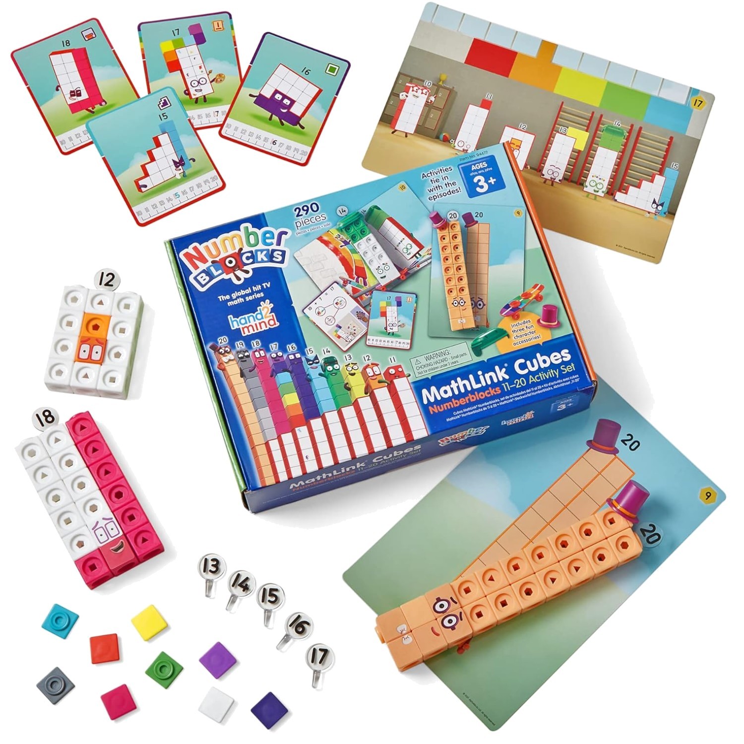Numberblocks MathLink Cubes Set – 30 Preschool Activities