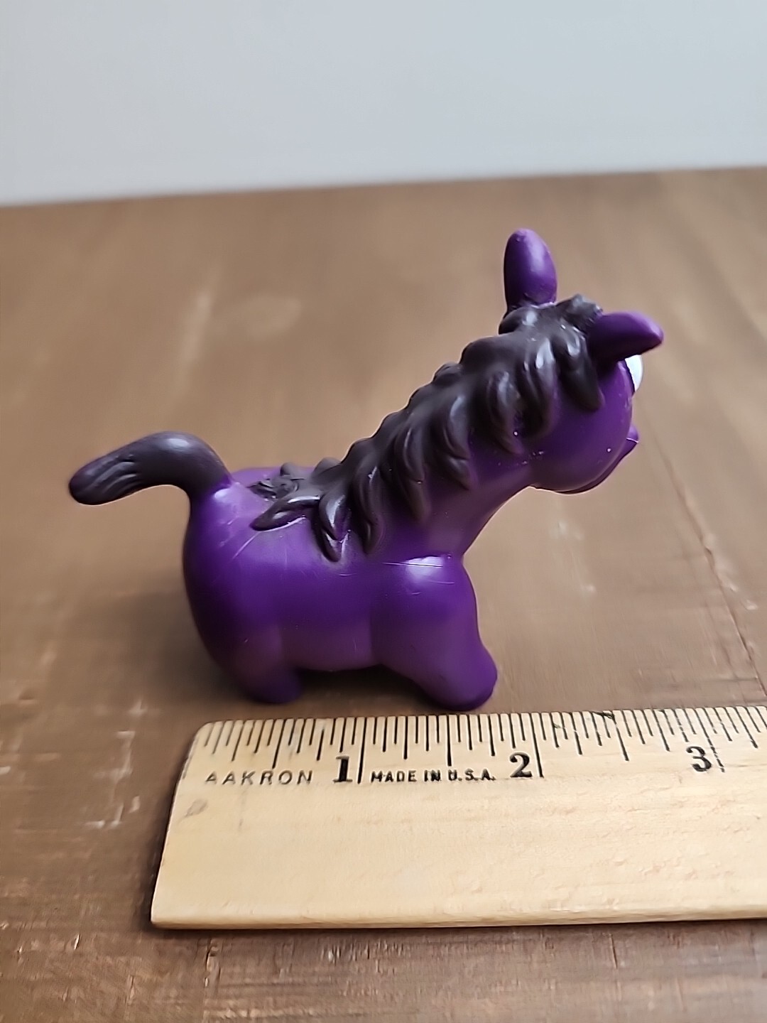 B. Toys – Baa-Baa-Barn Farm Purple Horse PVC Animal Toy Action Figure