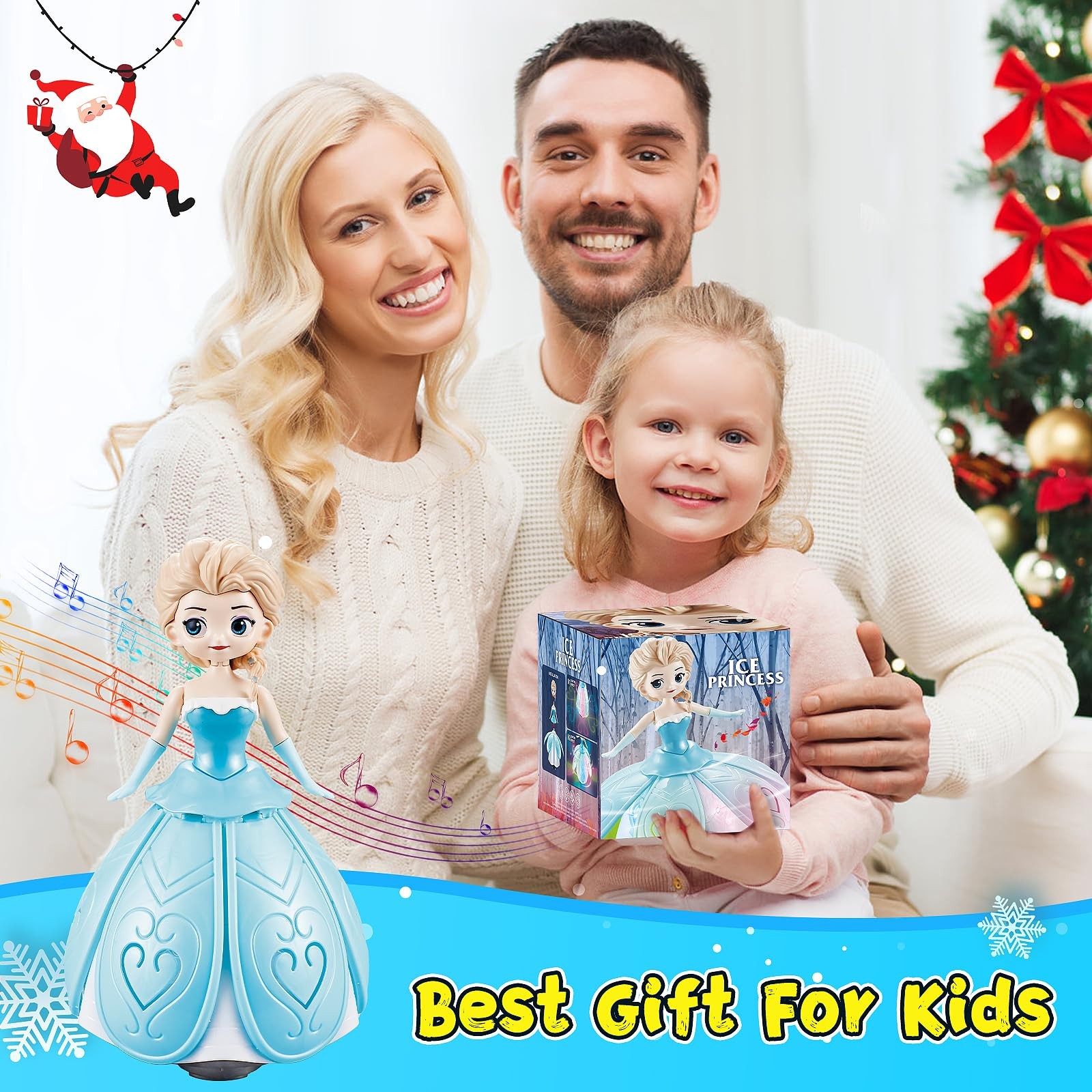 Girl Toys Age 4-5,Birthday Gifts for 1 2 3 4 Year Old Girls,Dancing Princess