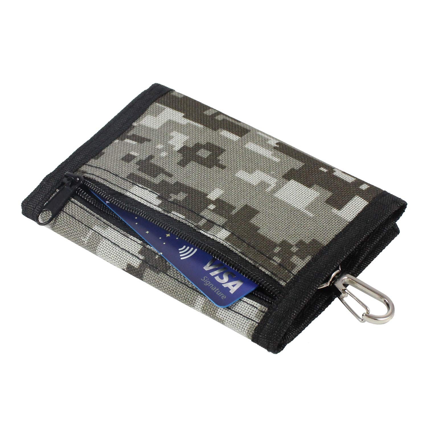 Kids Wallet for Boys and Girls, Novelty Wallet for Boys Ages 5-7, Camo Teen W…