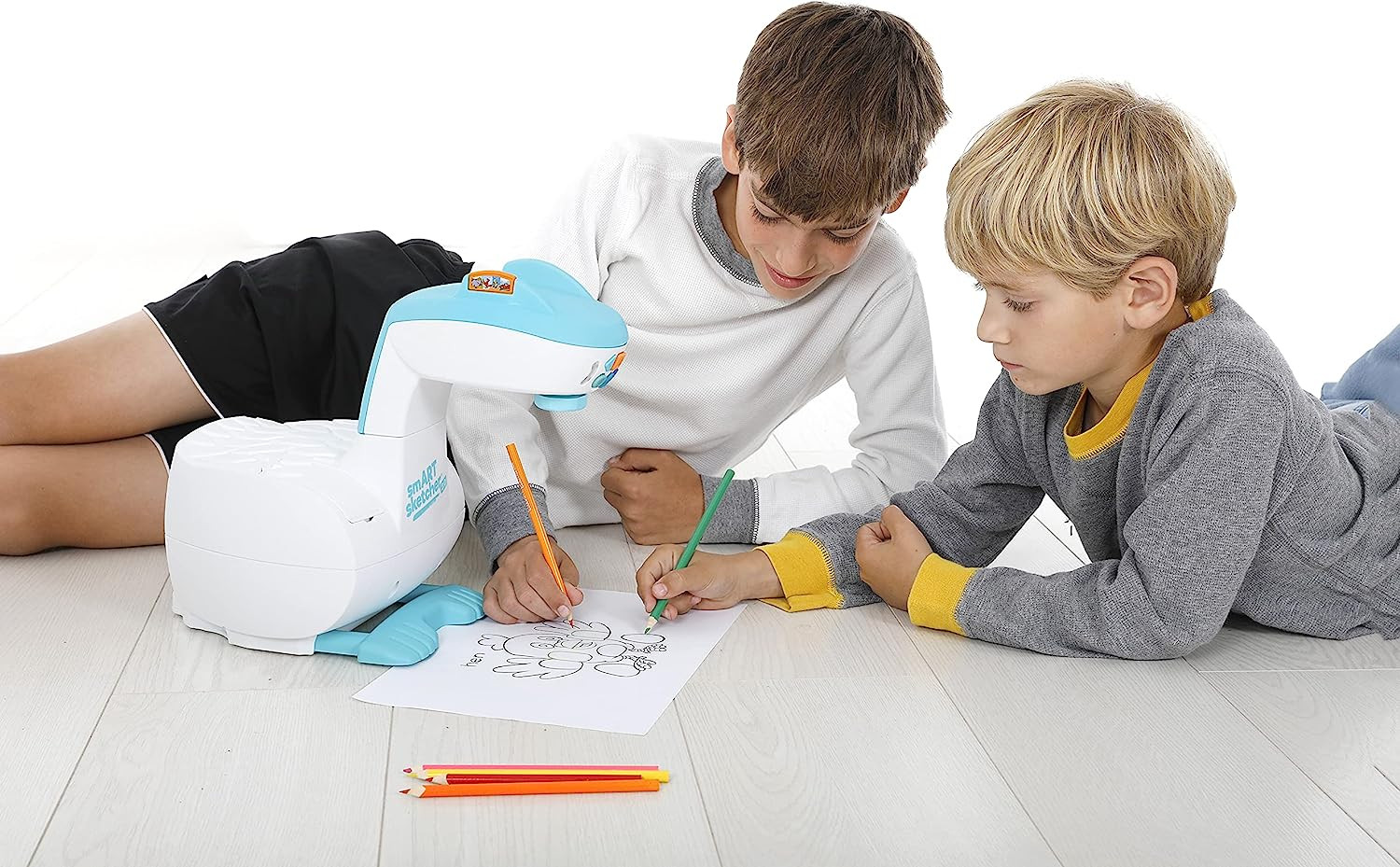 Smart Sketcher 2.0, Teal & White