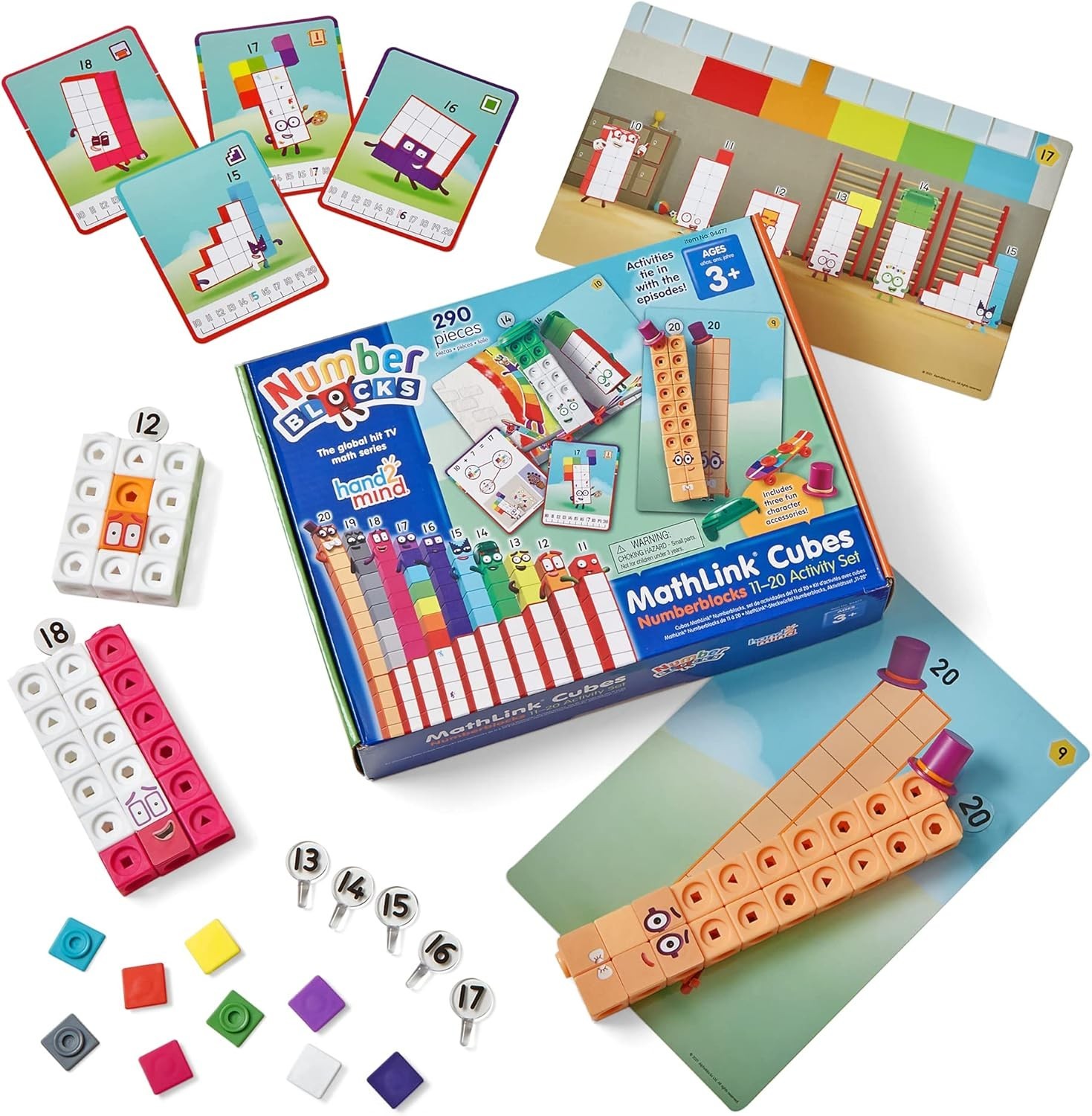 Numberblocks MathLink Cubes Set – 30 Preschool Activities