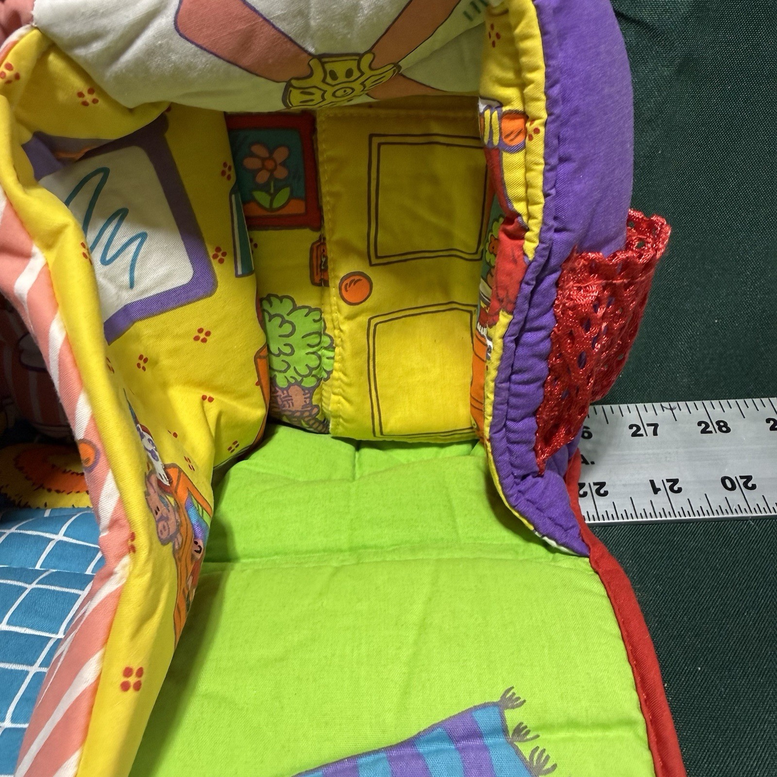 Lamaze Plush Portable Doll House Infant Development Learning – Toy – Ships Free