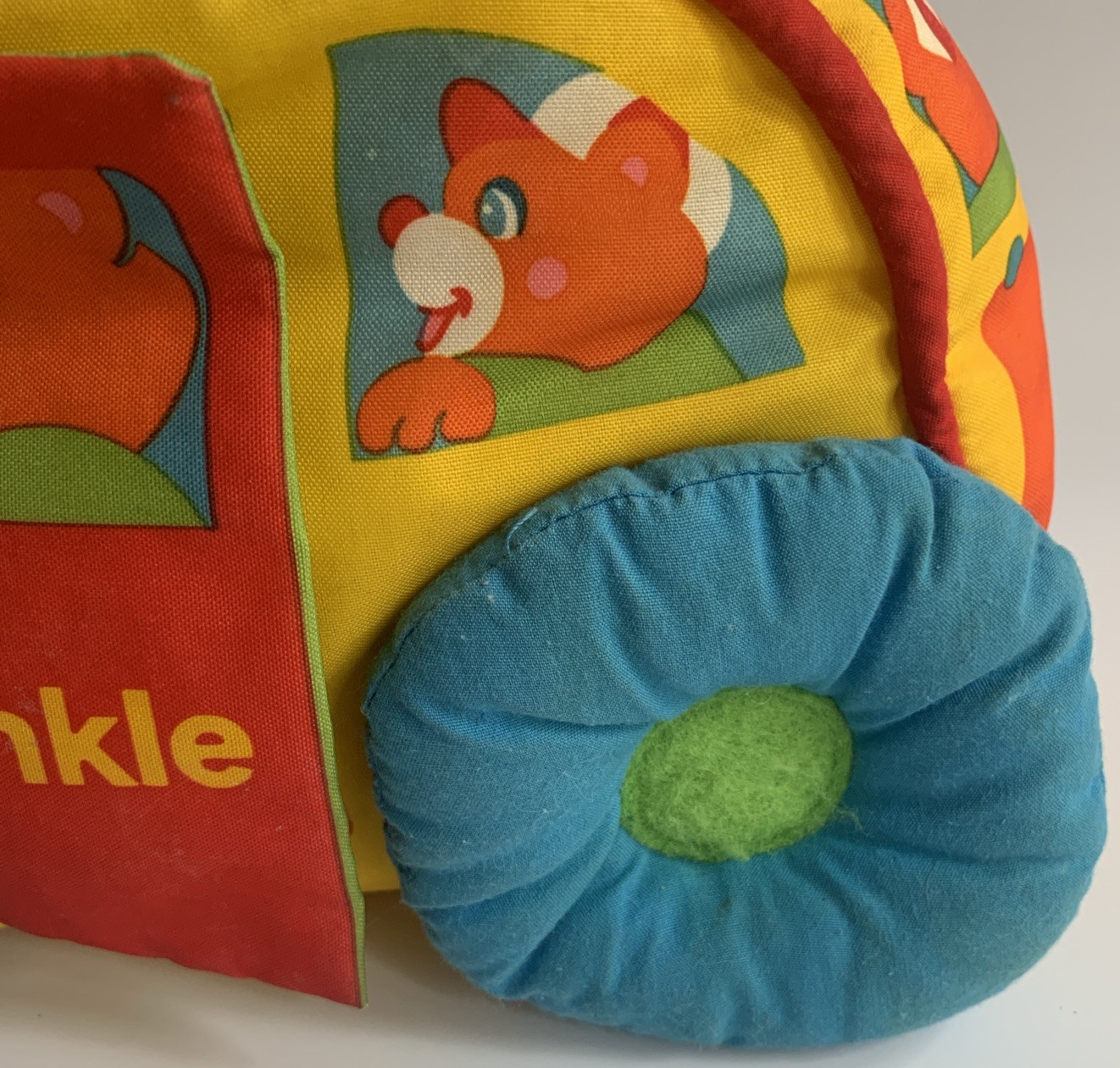 Baby Soft Plush Toy Car Learn Develop Sound Color Travel Buddy Fun Activity VTG