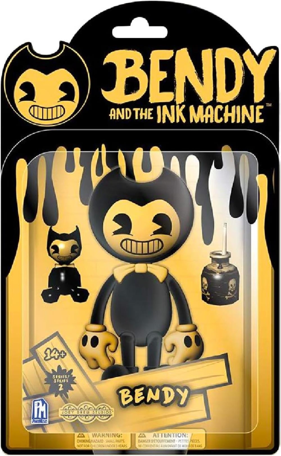 Bendy & The Ink Machine Yellow Bendy Action Figure Series 3 Classic New Open Box