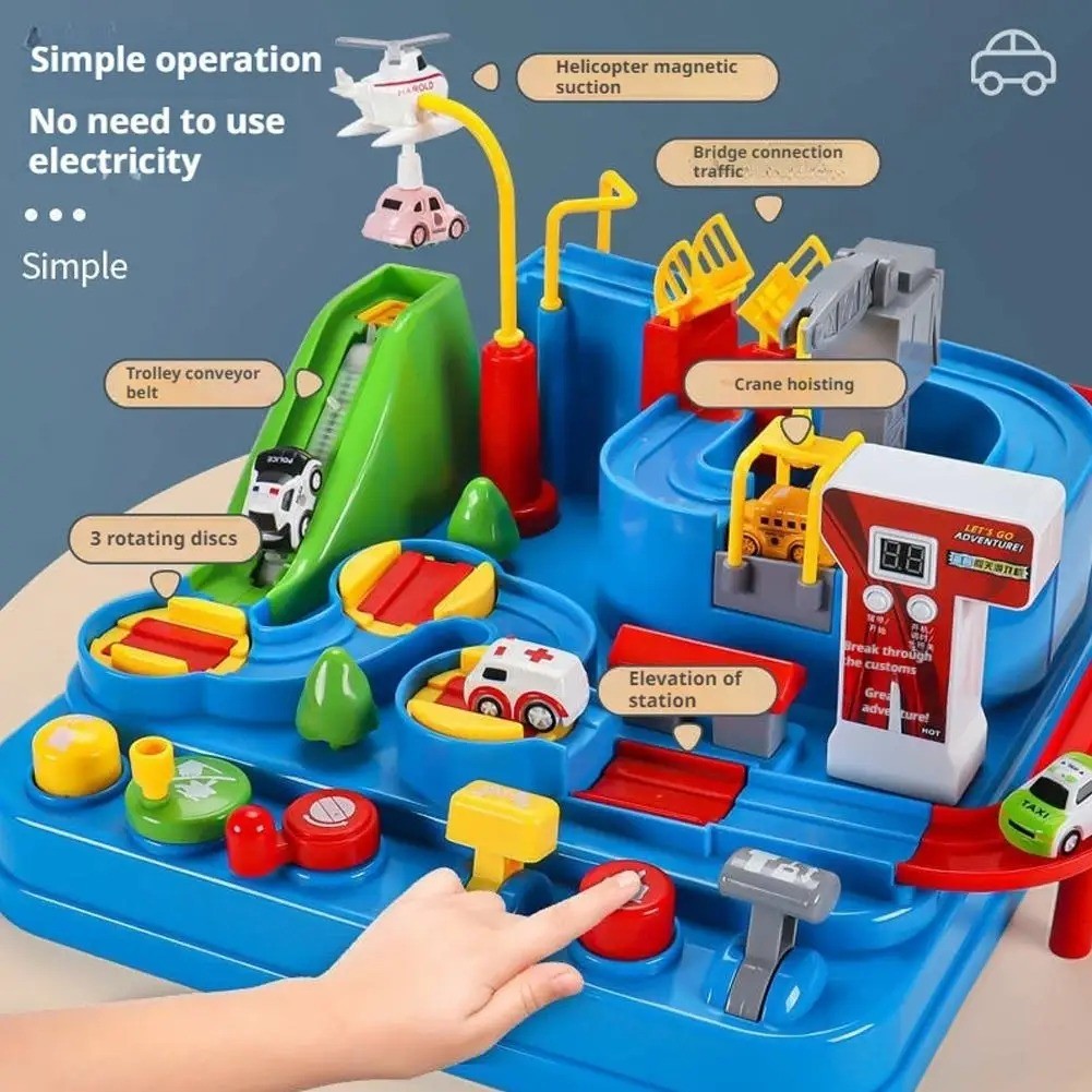 Race Track Car Toys for Kids 3 4 5 6 Years Old – City Adventures Set for Boys ..