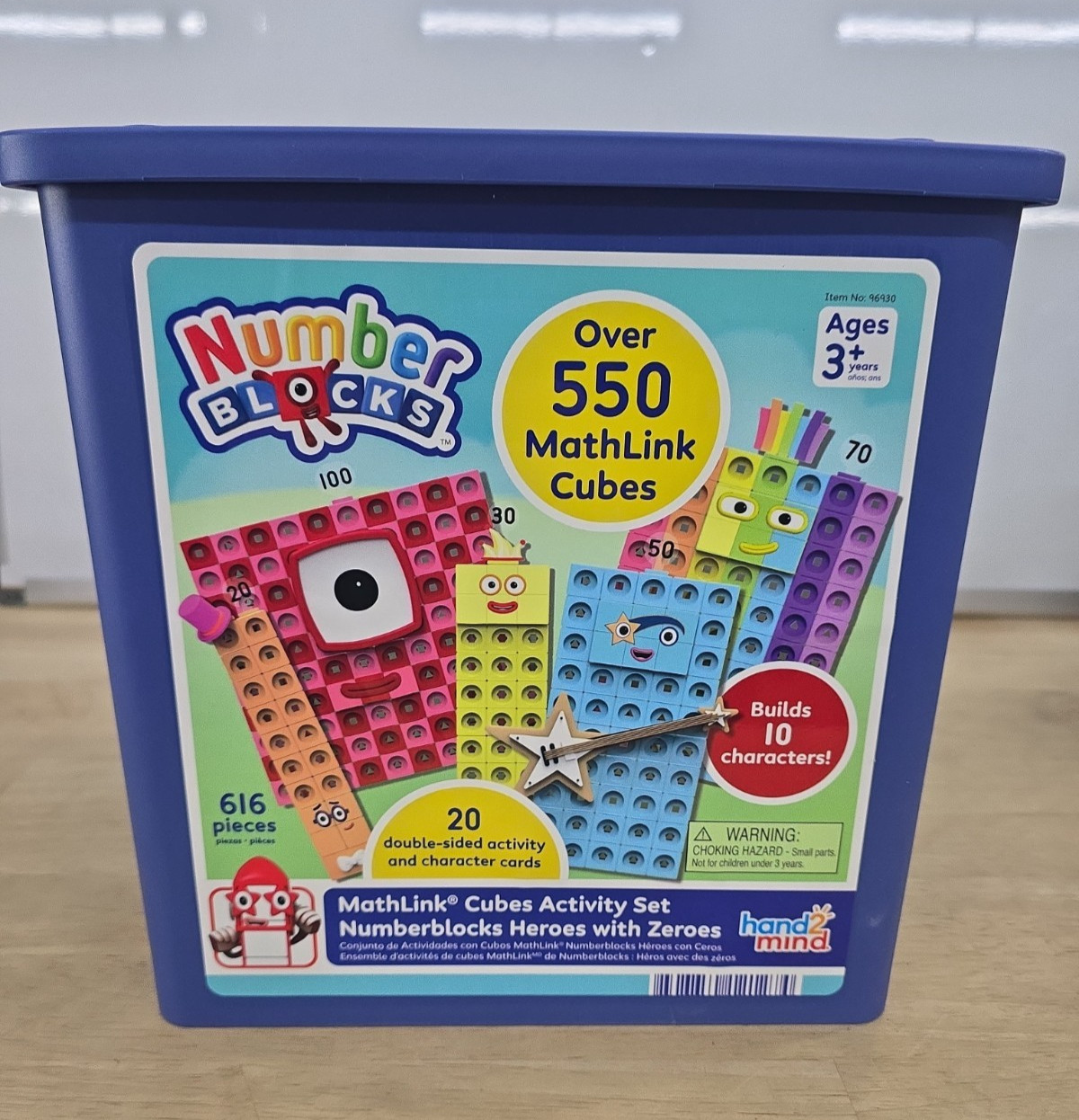 Numberblocks Mathlink Cubes Set Kids Educational Toys Preschool Learning