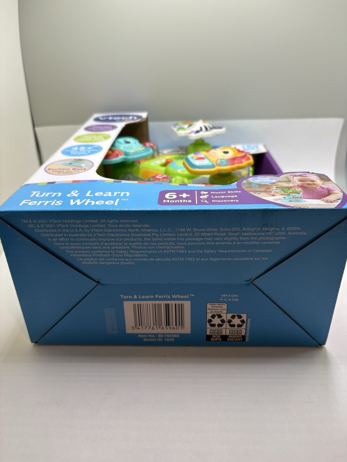 Vtech Baby Turn and Learn Ferris Wheel. 6+ Months. 45+ Songs New