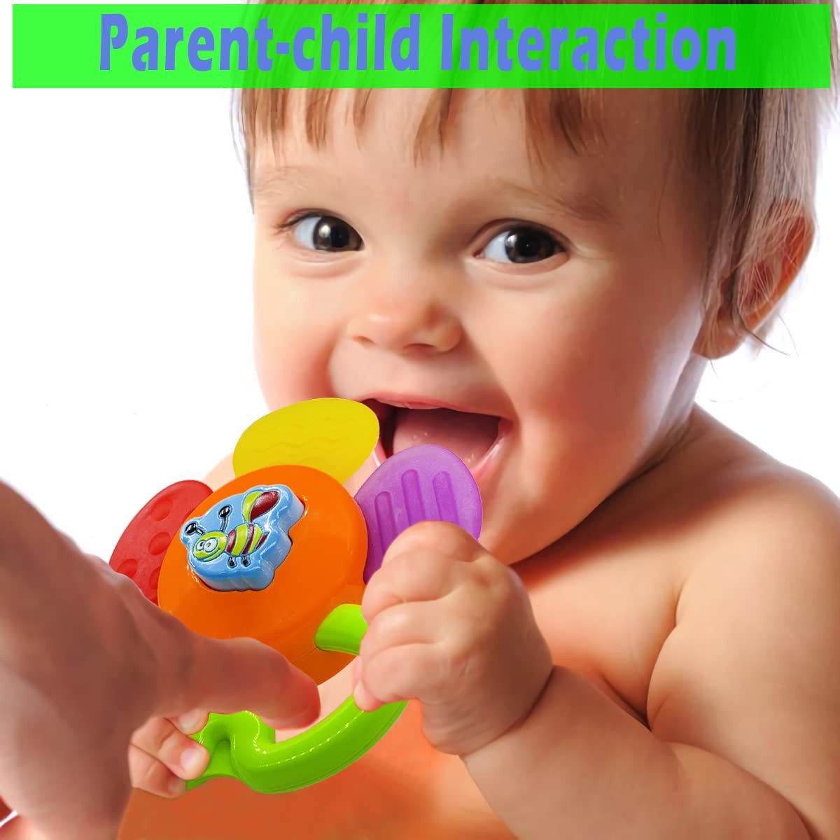 Baby Toys 0-6 Months Infant Toys 0-3 Months Infant Rattles Baby Rattle Teethe…