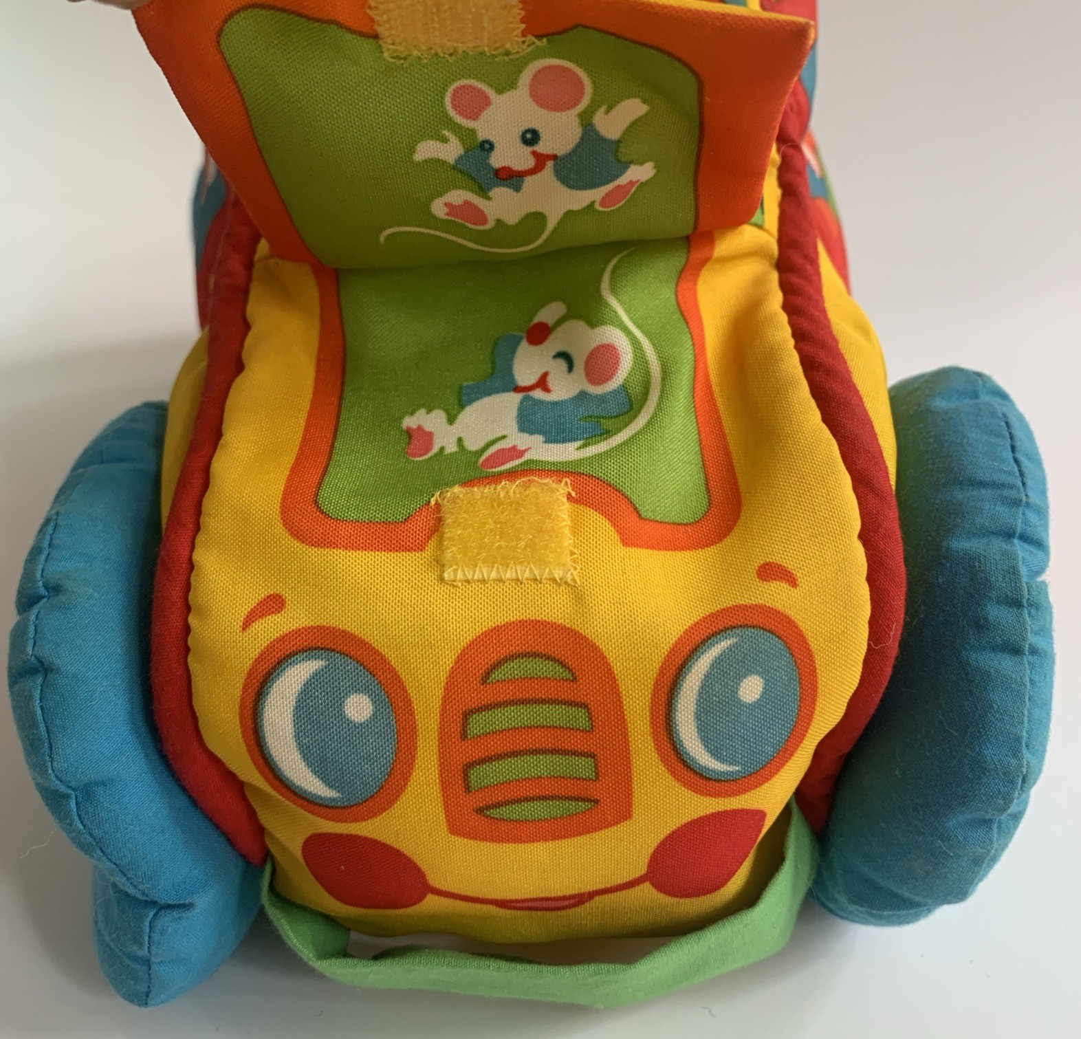 Baby Soft Plush Toy Car Learn Develop Sound Color Travel Buddy Fun Activity VTG
