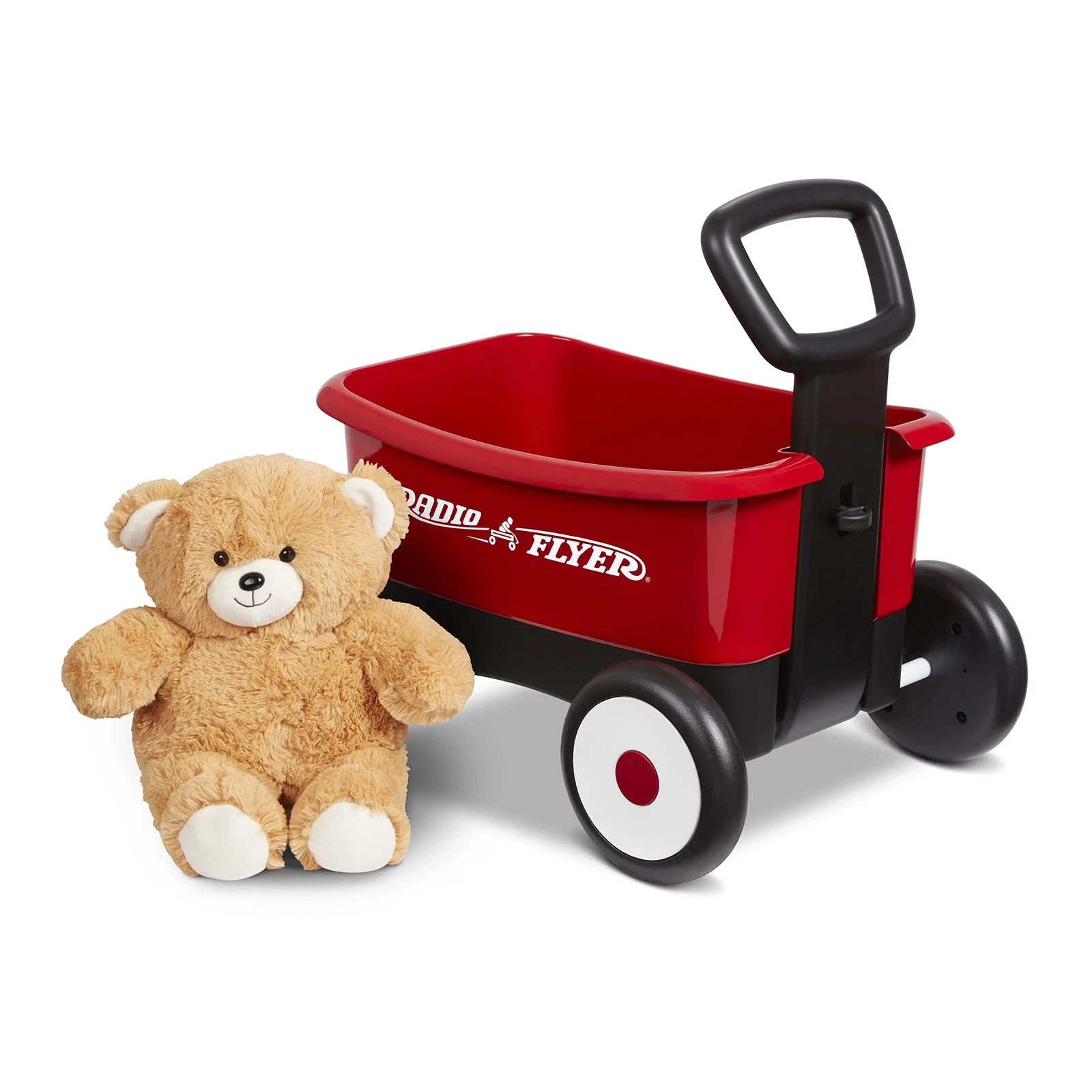 Radio Flyer My First Wagon Teddy Bear Red Mini Toy Wagon Collectible