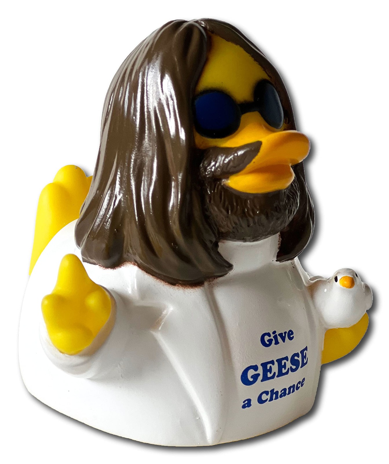 CelebriDucks – Give Geese A Chance – Floating Rubber Ducks – Small