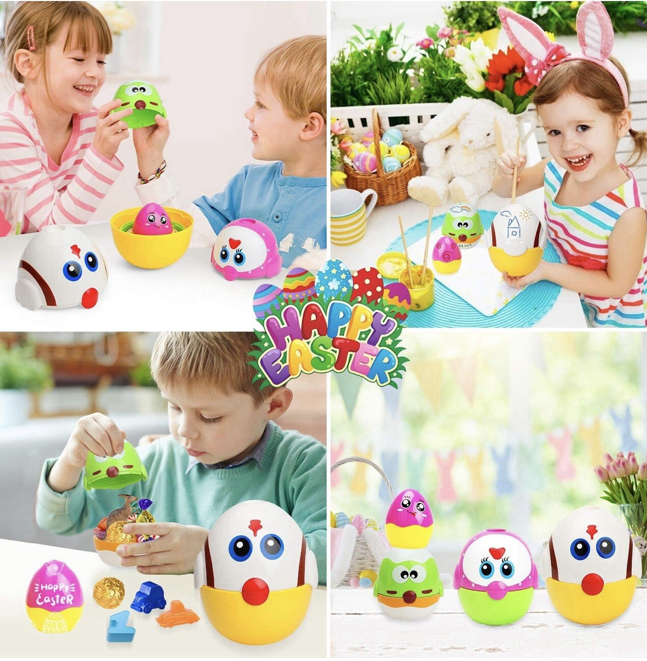 Toys Gifts for 18 months, 2, 3, 4+ Yr Old Toddlers Kids, 8 Pcs Nesting &
