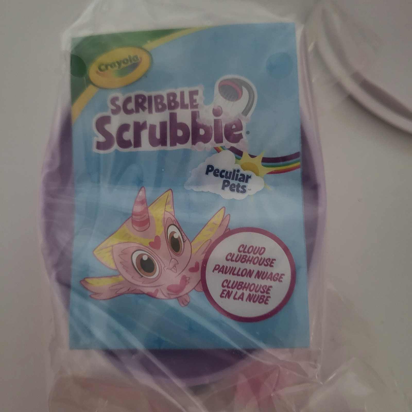 Crayola Scribble Scrubbie Pets Cloud Clubhouse Playset Carry Case NEW No Box
