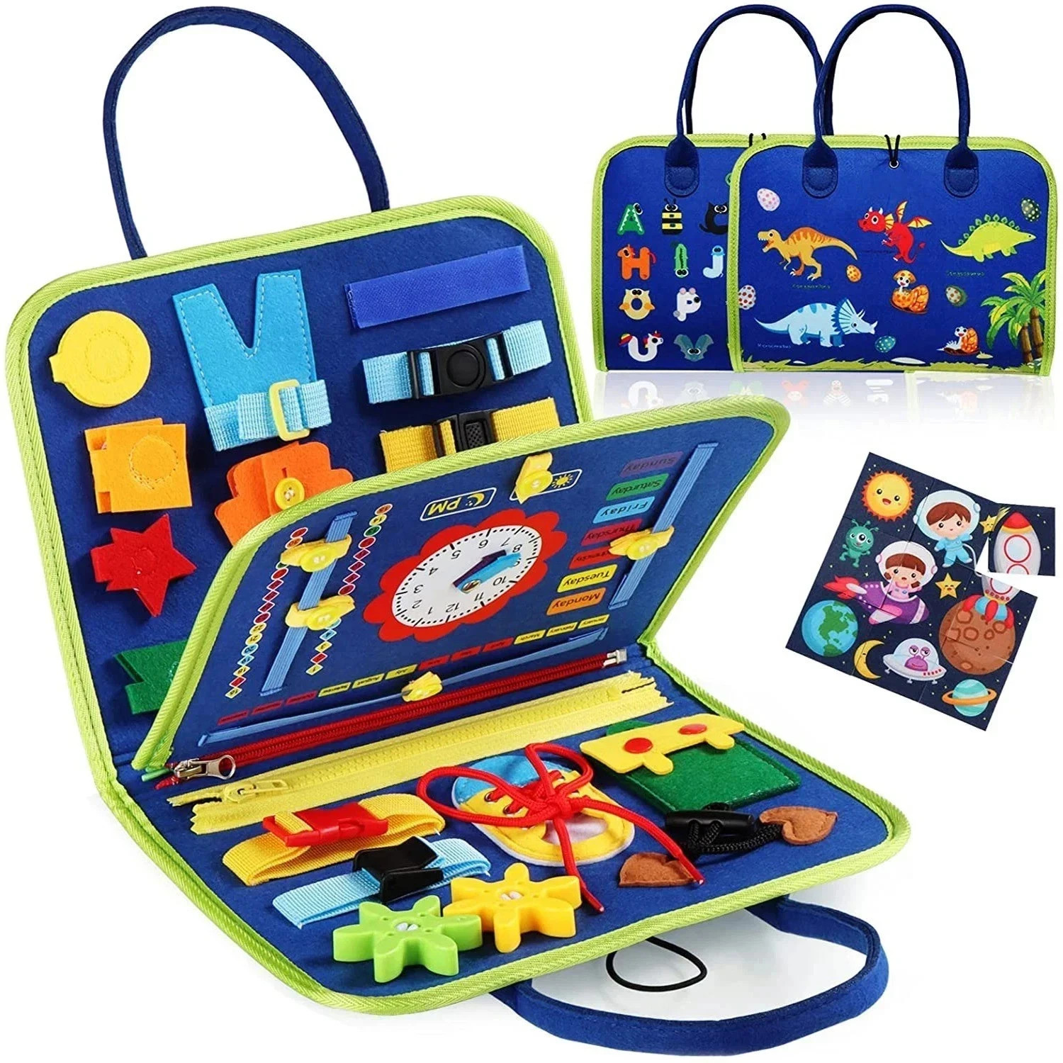 Toddler Montessori Busy Board Kids Montessori Learning Toys Toddlers Travel Toy
