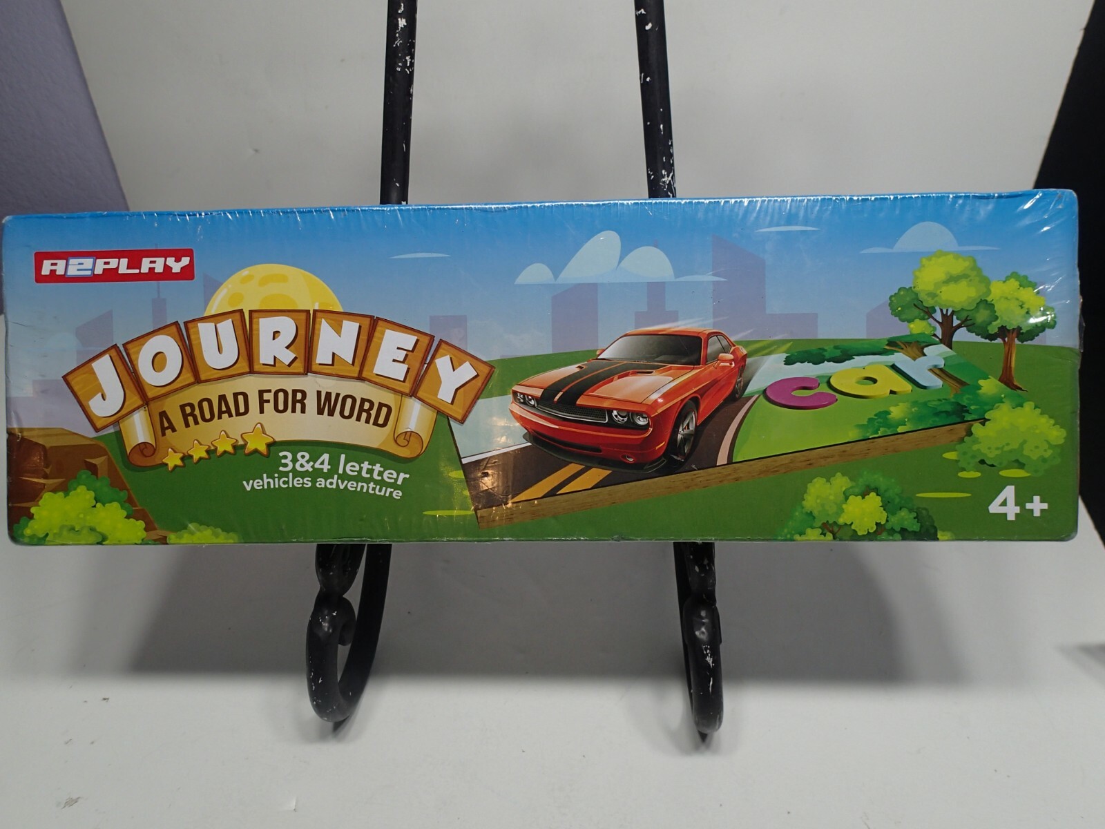 R2PLAY Journey A Road Word See and Spell Puzzle Set Learning Toys for ages 4+