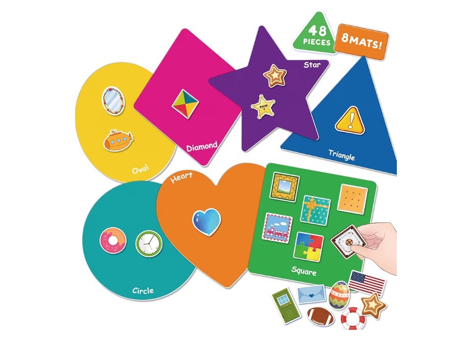 BelleAngle Shape Sorters for Toddlers, Puzzle and Small to Medium