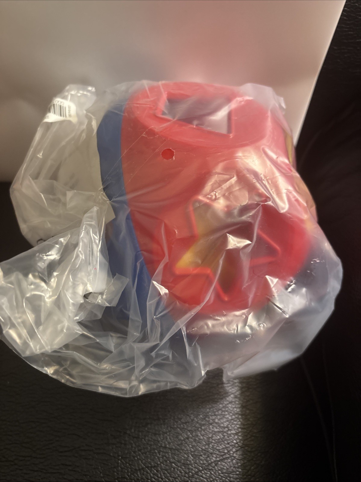 New VTG LOOK Tupperware Shape O Ball Toy Kids Baby Toddler Gift Number Sorting