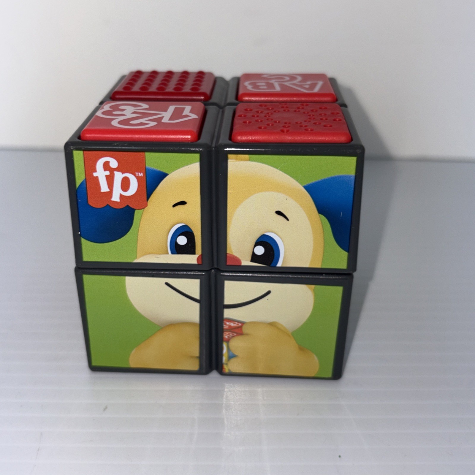 Fisher Price ABC 123 Talking Cube (Working)