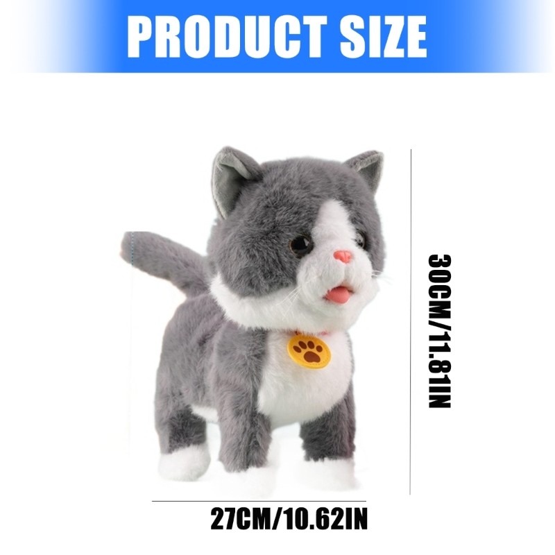 Educational Interactive Pet Toy Simulating Animal Actions Toddler Learning Fun